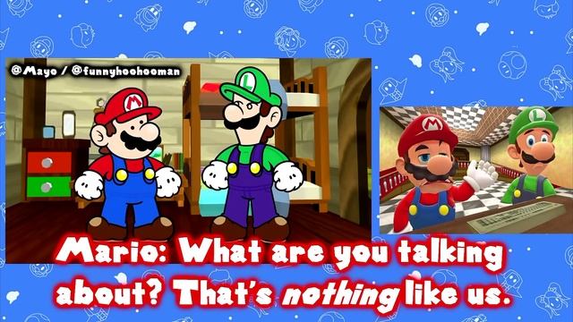 Mario reacts Nintendo memes 7 ft.Luigi. Mario and Luigi are going to boil. смотреть онлайн