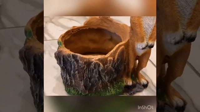 САДОВАЯ ФИГУРА КАШПО ПЕНЬ С СУСЛИКОМ Н-22СМ, D-11СМ смотреть онлайн