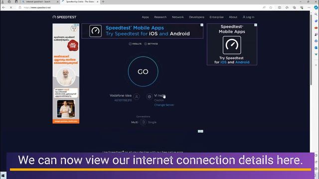 How to check our internet speed /WIFI speed test /Download and upload speed test смотреть онлайн