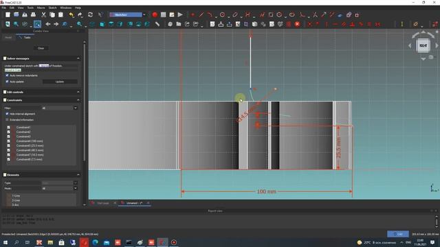 FreeCAD Tutorial | Creation 3D Model a Centrifugal Fan Impeller from 2D Draft смотреть онлайн