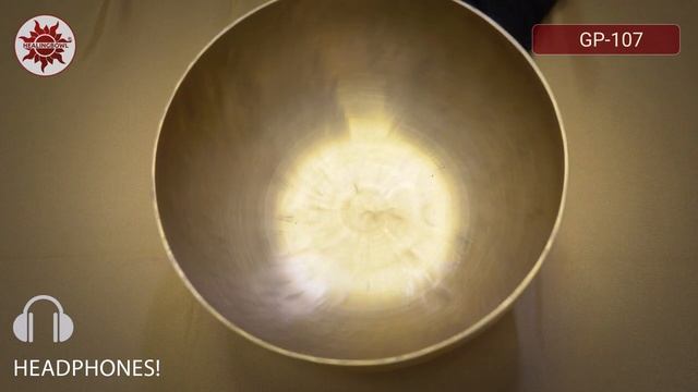 GP 107 Поющая чаша купить / Купить поющие чаши для медитации / Тибетские чаши для йоги и массажа смотреть онлайн