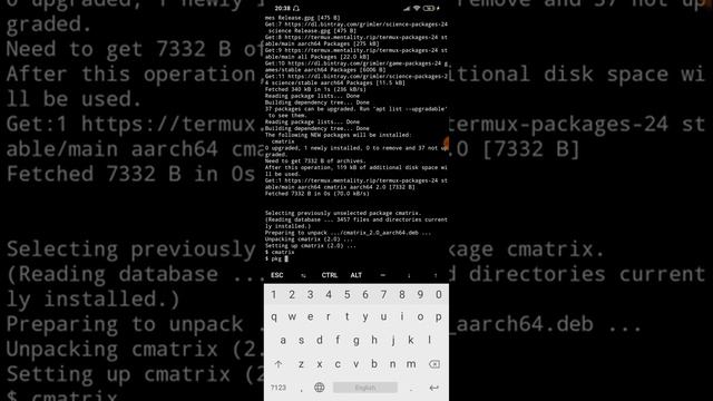 Команды в Termux смотреть онлайн