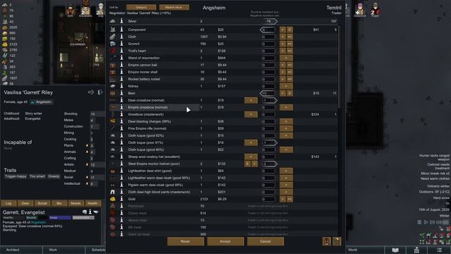 [42] RimWorld - Magic Items - Rimhammer The End Times Empire & Dawi - Mod Dev смотреть онлайн