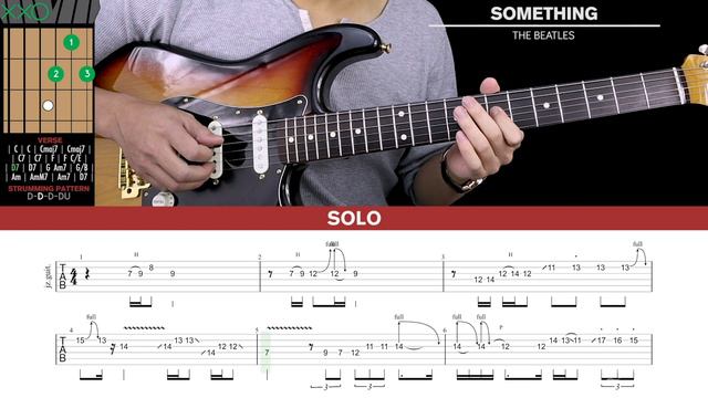 Something Guitar Cover The Beatles 🎸 |Tabs + Solo| смотреть онлайн
