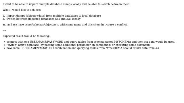Oracle multiple databases on same server смотреть онлайн