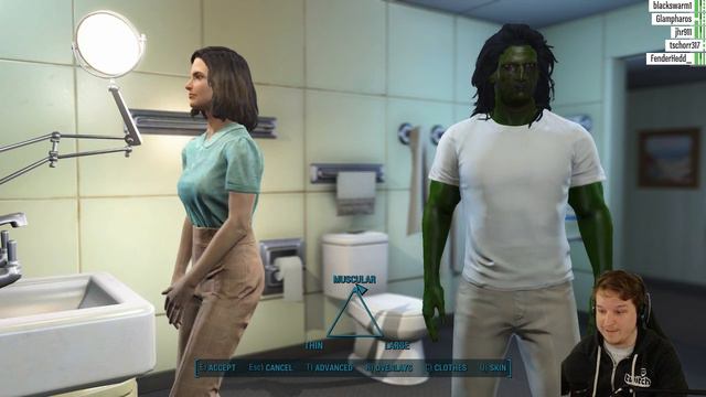 (Character Creation) Blonca in Boston [Modded Fallout 4] смотреть онлайн