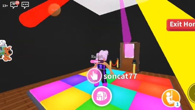 Играю в ROBLOX, как пригласить на вечеринку?! //ADOPT ME смотреть онлайн