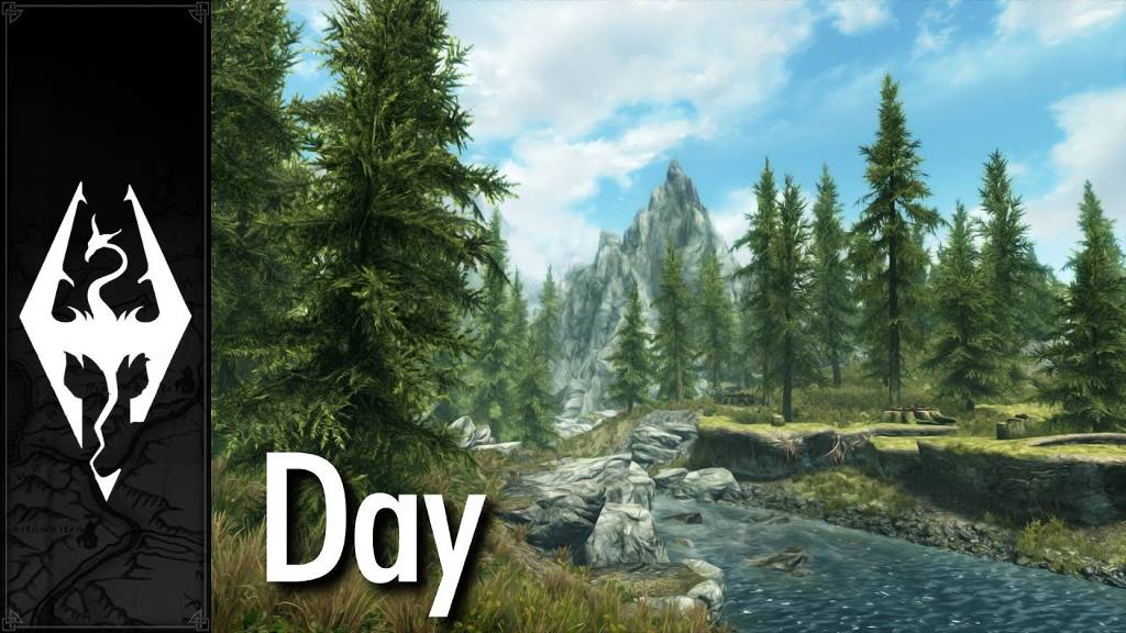 Skyrim - Music & Ambience - Day смотреть онлайн