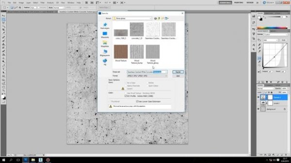 3ds Max Corona Renderer- Create a Bump and Reflection Map in Photoshop