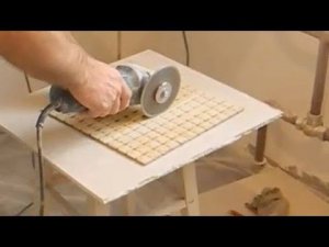 Как РЕЗАТЬ МОЗАИКУ и ЗАТИРАТЬ ШВЫ у мозаики
