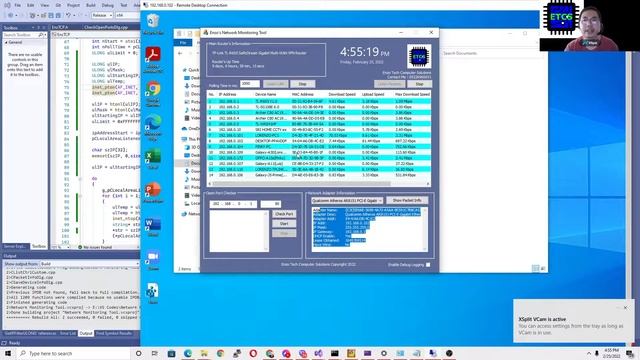 Enzo Tech Network Monitoring Tool - Win32 C/C++ смотреть онлайн