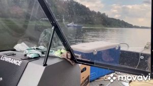 Лодка Триера 460 Фиш на воде.Комплектация комфорт