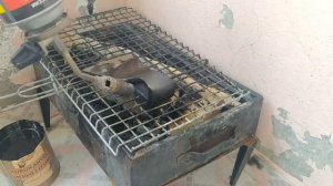 Воронение топора. Или как я варил топор в масле. Защита инструмента от ржавчины.