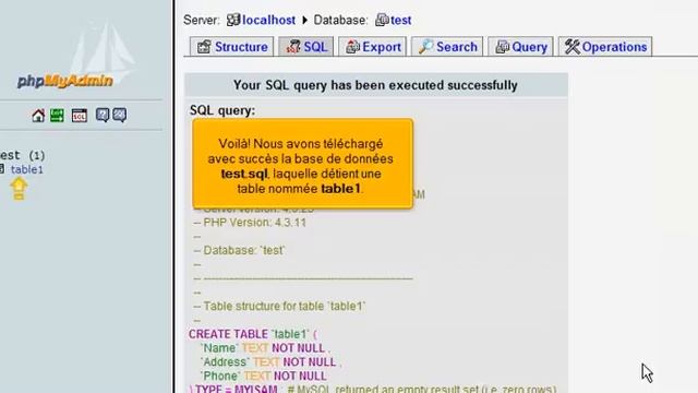 Monhebergeur: Gérer des bases de données MySQL avec phpMyAdmin dans cPanel смотреть онлайн