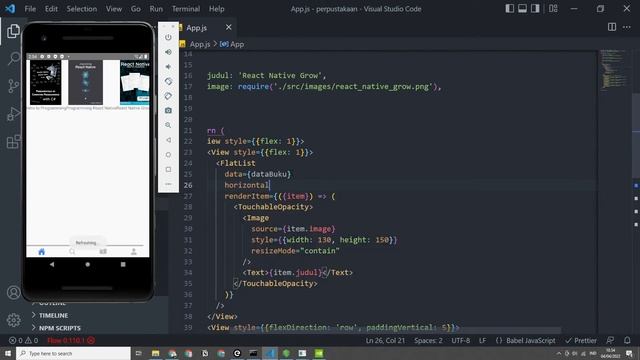 Tutorial Cara Membuat UI Perpustakaan dengan React Native смотреть онлайн
