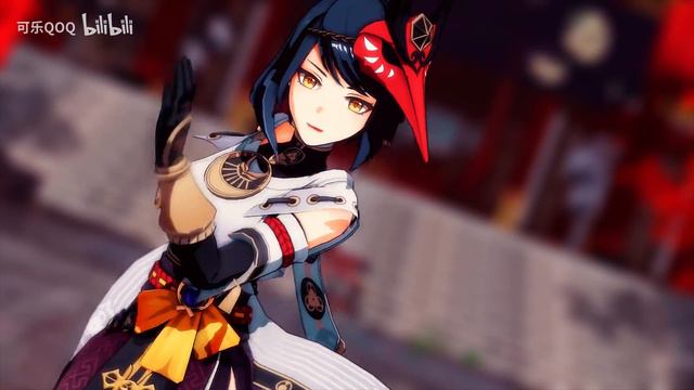 【Genshin Impact MMD/4K/60FPS】Kujou Sara【THE BADDEST】 смотреть онлайн