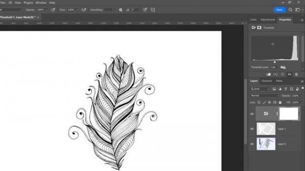 How To Remove a White Background From ✎ Drawings in Photoshop