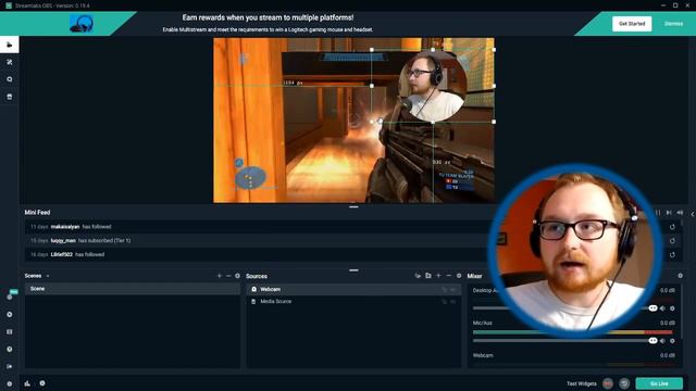 Circle Webcam w/ Border Tutorial for OBS (Streamlabs, OBS Studio, OBS Live/Stream Elements) Streams смотреть онлайн