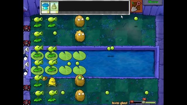 Invisi - Ghoul But I Can't Use Ice Shrooms Or Game Sounds | Plants VS Zombies Challenge смотреть онлайн