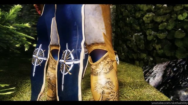 Golden Sorceress Armor - Skyrim Mod смотреть онлайн