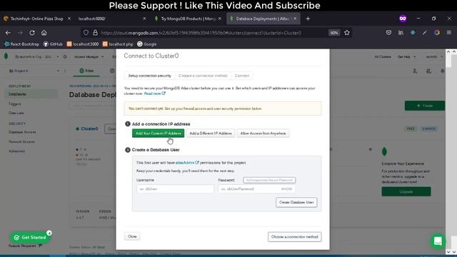 #10 Mongodb Atlas Cluster Setup | Mern Stack tutorials(Hindi/Urdu) смотреть онлайн
