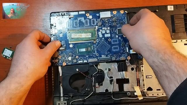 Lenovo IdeaPad 100-15IBD How to disassemble and reassemble laptop. Cleaning the notebook from dust смотреть онлайн