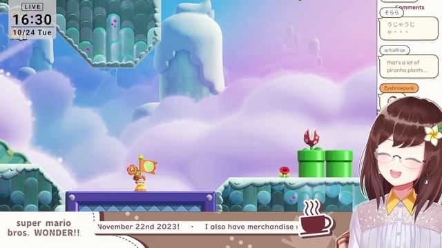 [Nijisanji | Hana Macchia] ???? ??? ??? ???? (Super Mario Wonder) смотреть онлайн