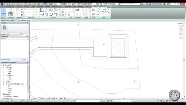 Site Plan in Revit - Roads, Sidewalks, Curbs - Tutorial смотреть онлайн