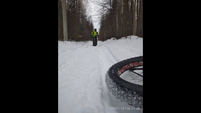 Снежная ВЕЛОВЫЛАЗКА 16 декабря 2017 г смотреть онлайн
