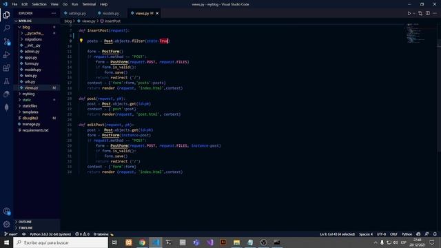 Como crear un Blog en Django 4.0 - 2022 смотреть онлайн