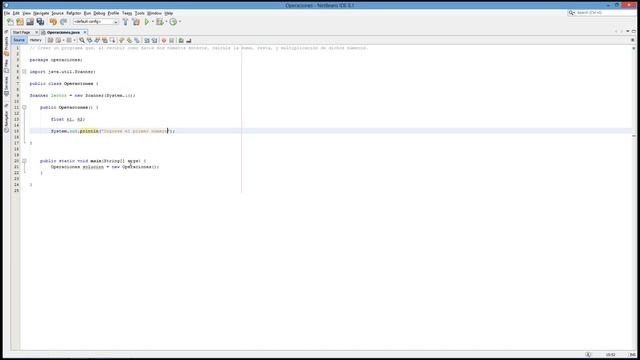 #1 [Java] - Operaciones Matemáticas (1/3) смотреть онлайн