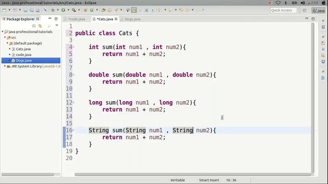 overloading in java смотреть онлайн