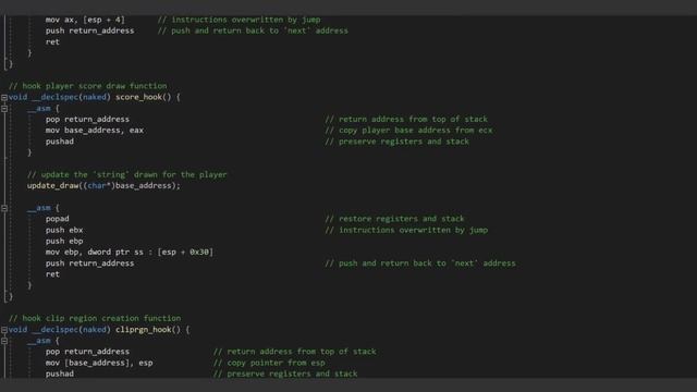 Hooking, hijacking & spying on player resource data structures [Game Hacking 101] смотреть онлайн