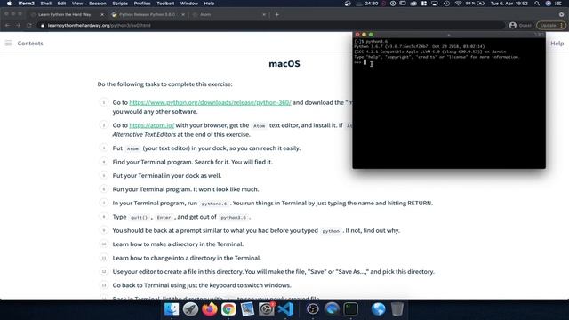 2- Learn Python 3 The Hard Way Setup смотреть онлайн