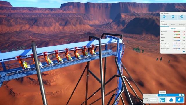 the most G-Force Roller Coaster in Planet Coaster.. (attempt 1) смотреть онлайн