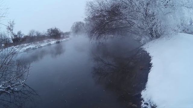 Ловля окуня на реке Пехорка в глухозимье. смотреть онлайн