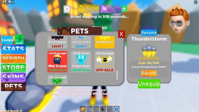ЭТО ЛУЧШЕ ЧИТОВ! КУПИЛ НОВЫХ ТОП ПЕТОВ! Lifting Champions Roblox смотреть онлайн