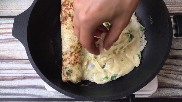 Минутный завтрак из КАБАЧКОВ ! Полезный и простой КАБАЧКОВЫЙ РУЛЕТ. Быстро, просто, вкусно смотреть онлайн