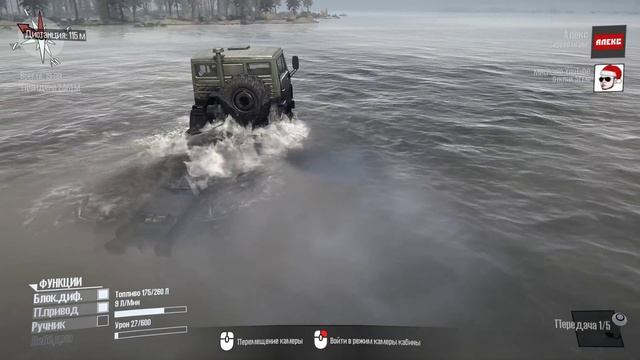 SpinTires: MudRunner - Прохождение карты "Потоп" смотреть онлайн