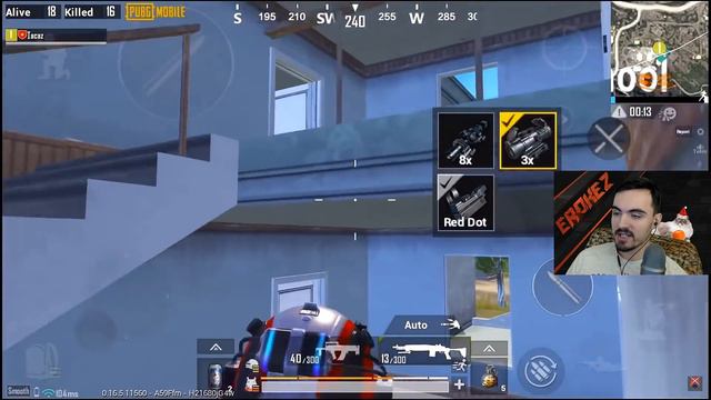 30+ КИЛОВ С МК14 В АВТО РЕЖИМЕ И AWM В PUBG mobile! TACAZ 30+KILLS смотреть онлайн