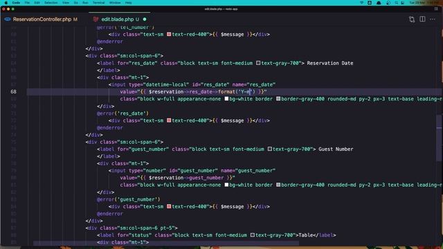 #26 Update Reservation | Laravel Restaurant Reservation Website смотреть онлайн