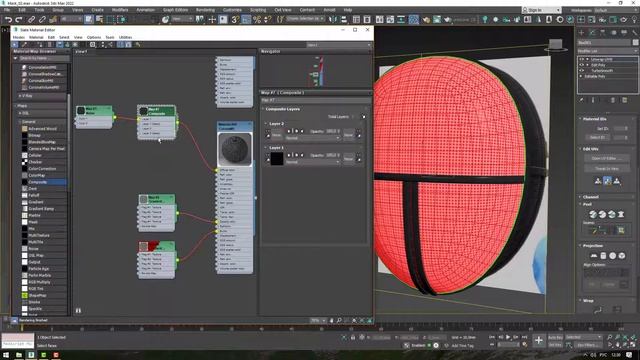 Материалы в 3Ds Max. Раскрашиваем маску процедурными картами. смотреть онлайн