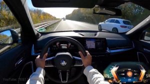 2022 BMW X1 sDrive18d U11 150 PS TOP SPEED AUTOBAHN DRIVE POV