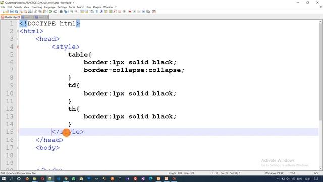 PHP LOOPING CONCEPTS - PHP WHILE LOOP - Chapter 12 смотреть онлайн
