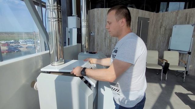 Как подключить датчик бойлера косвенного нагрева к котлу CLEVER? смотреть онлайн