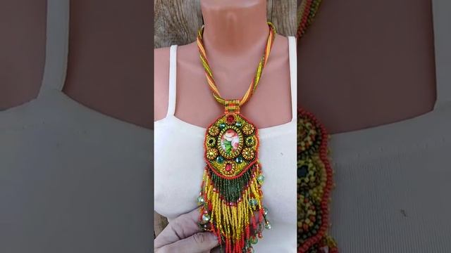 Анонс мк подвеска из бисера этно смотреть онлайн