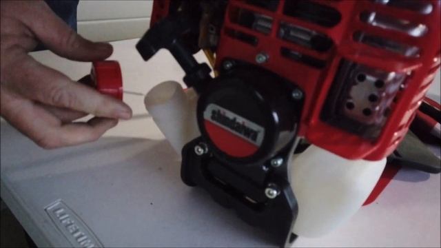 Model # C344 Shindaiwa Brushcutter 20" cut Straight Shaft - 34cc Engine смотреть онлайн