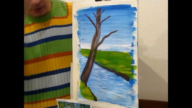 Мастер Класс. Гуашь. ЦВЕТОВАЯ ГАММА КРАСОК. смотреть онлайн