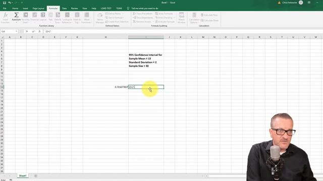 Caculating Confidence Intervals With Excel / Office 365 Excel [CONFIDENCE.t & CONFIDENCE.NORM] смотреть онлайн
