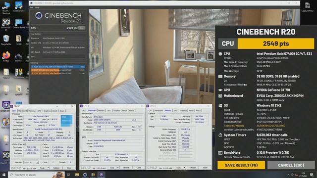 CHEAP AVX-512 CPU BREAKS RECORDS - Intel G7400 Overclocked to 6.5GHz+ on LN2 смотреть онлайн